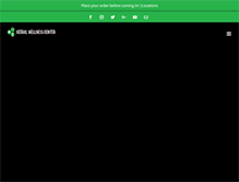 Tablet Screenshot of herbalwellnesscenter.com